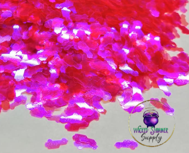 Boxy Car Shape Glitter